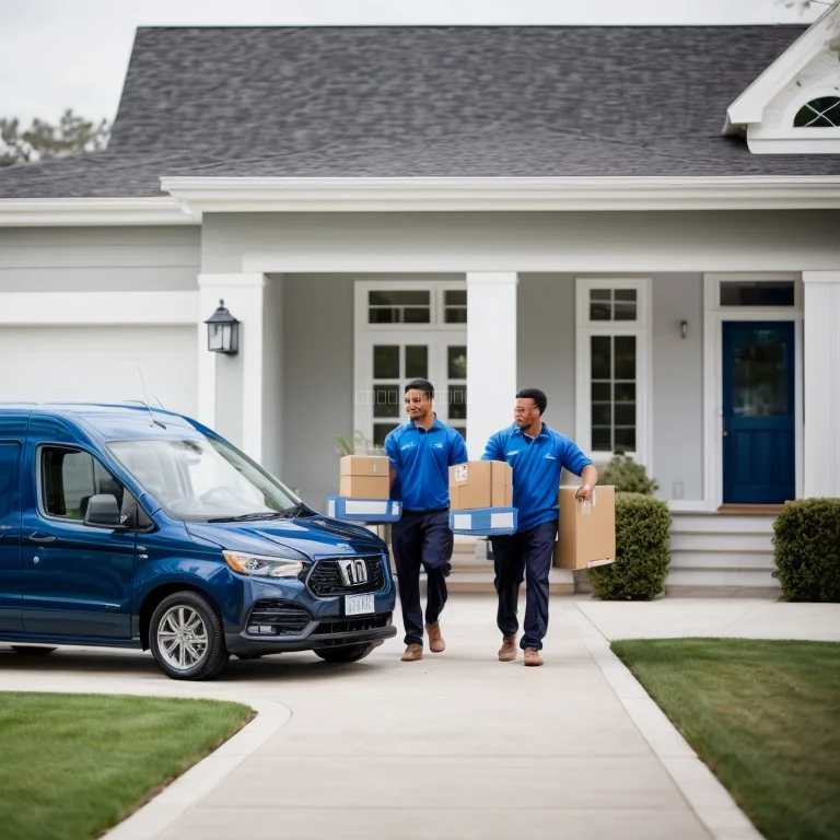 引越し作業の様子